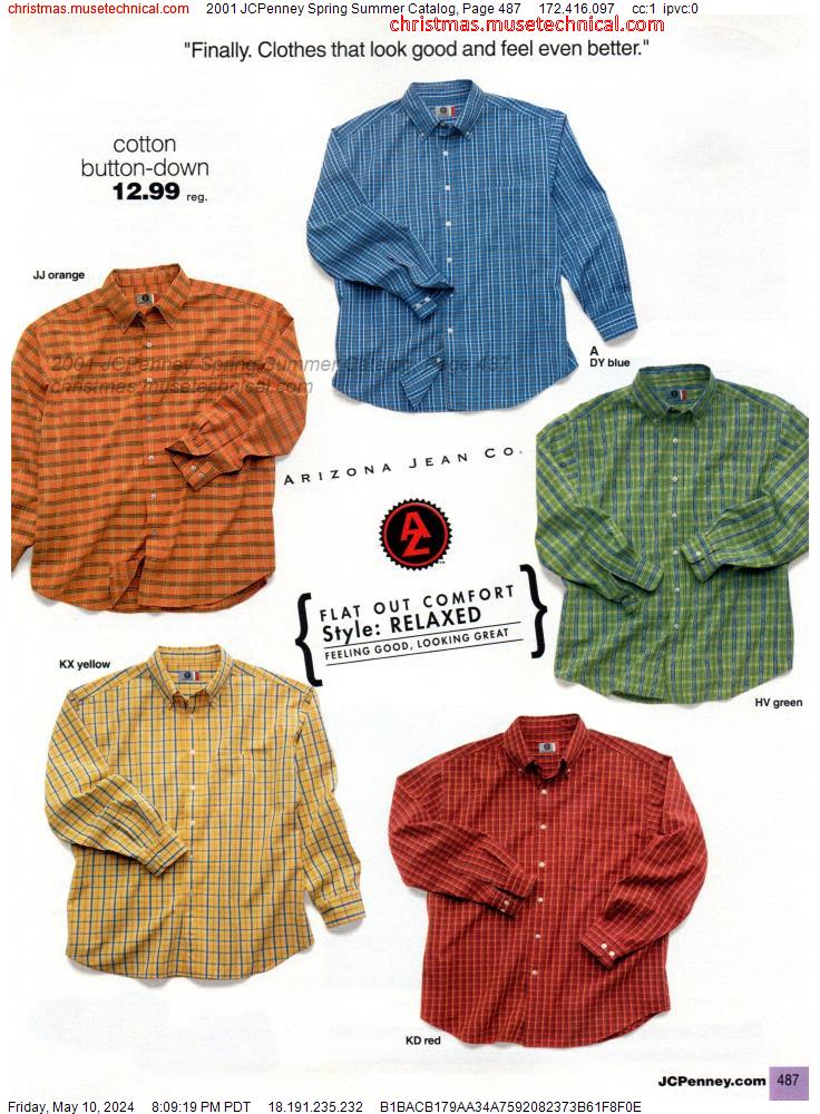 2001 JCPenney Spring Summer Catalog, Page 487