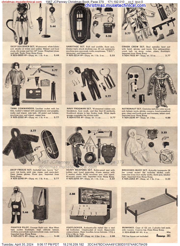 1967 JCPenney Christmas Book, Page 379