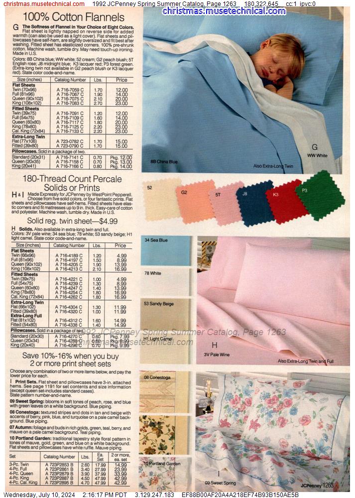 1992 JCPenney Spring Summer Catalog, Page 1263