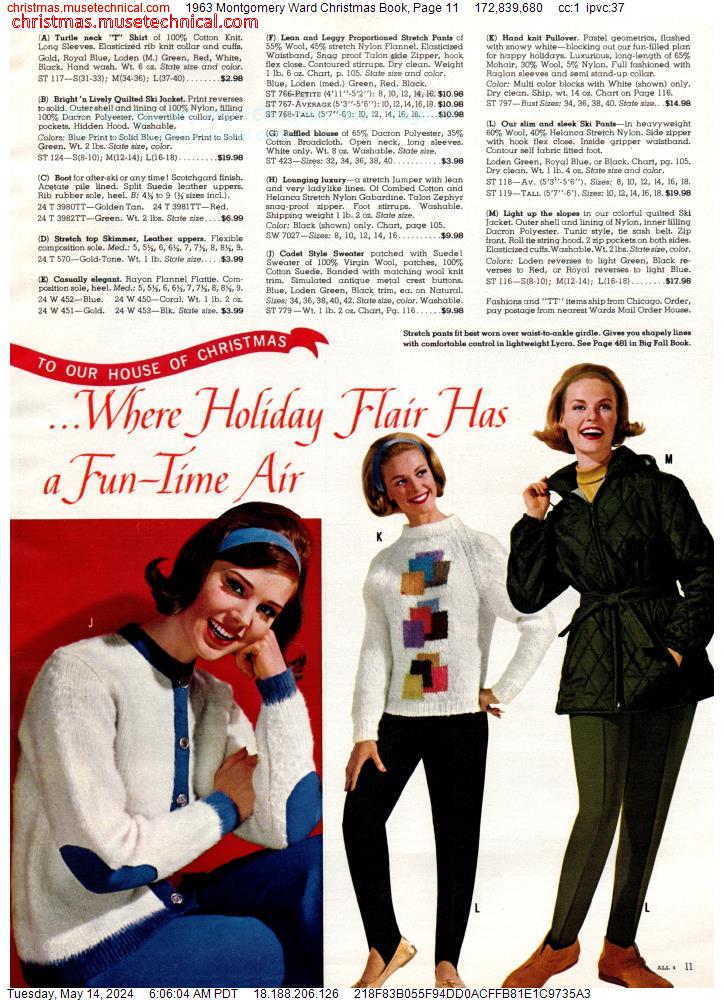 1963 Montgomery Ward Christmas Book, Page 11