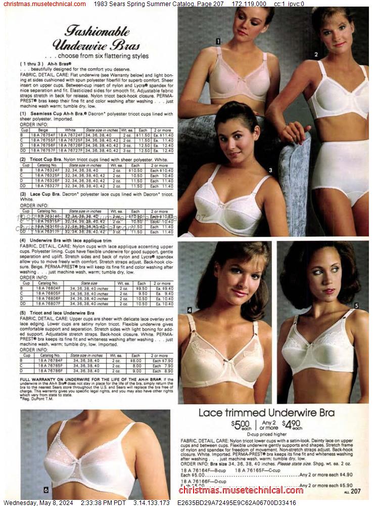 1983 Sears Spring Summer Catalog, Page 207