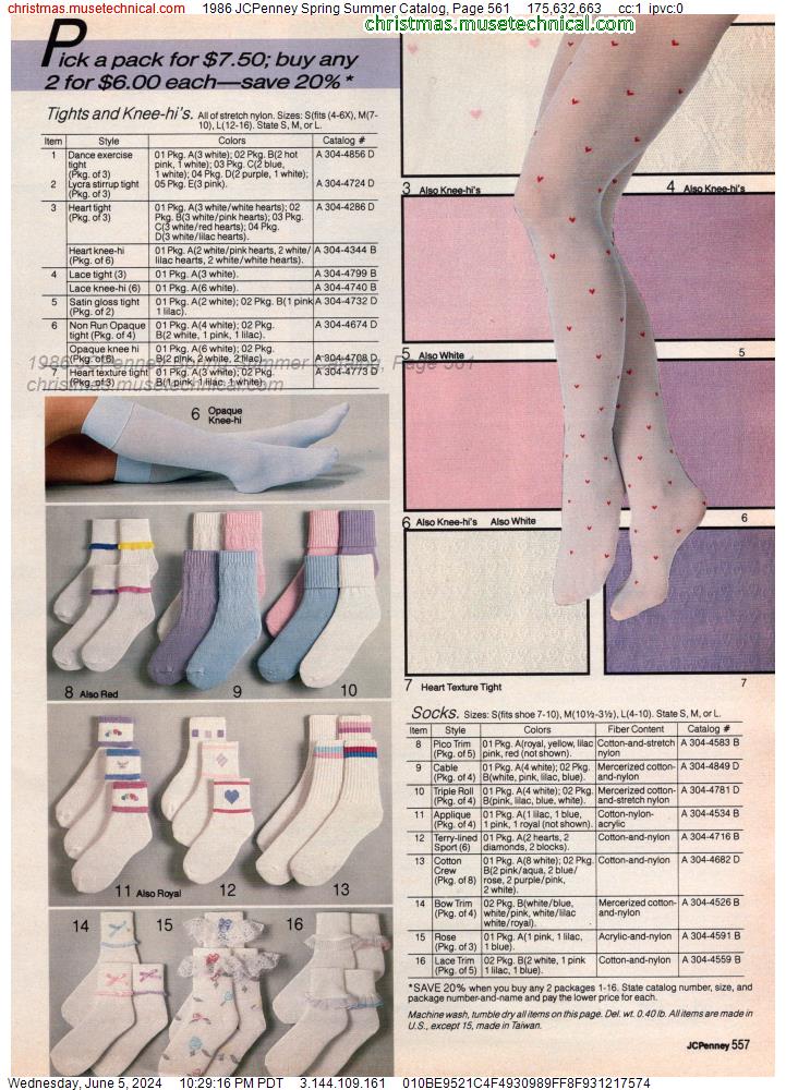 1986 JCPenney Spring Summer Catalog, Page 561