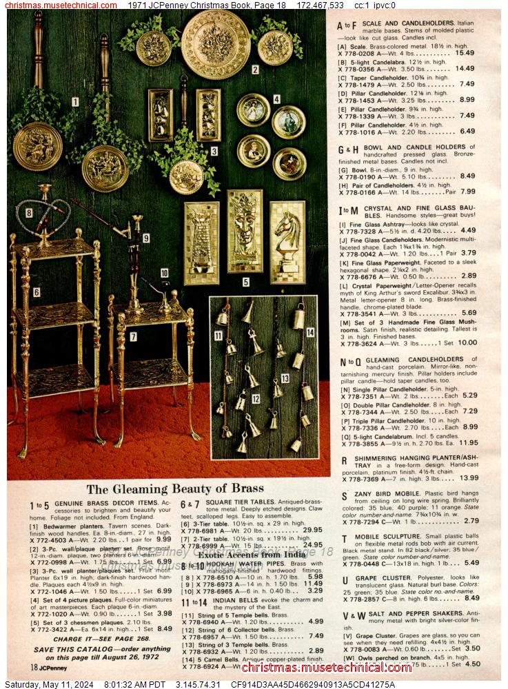 1971 JCPenney Christmas Book, Page 18