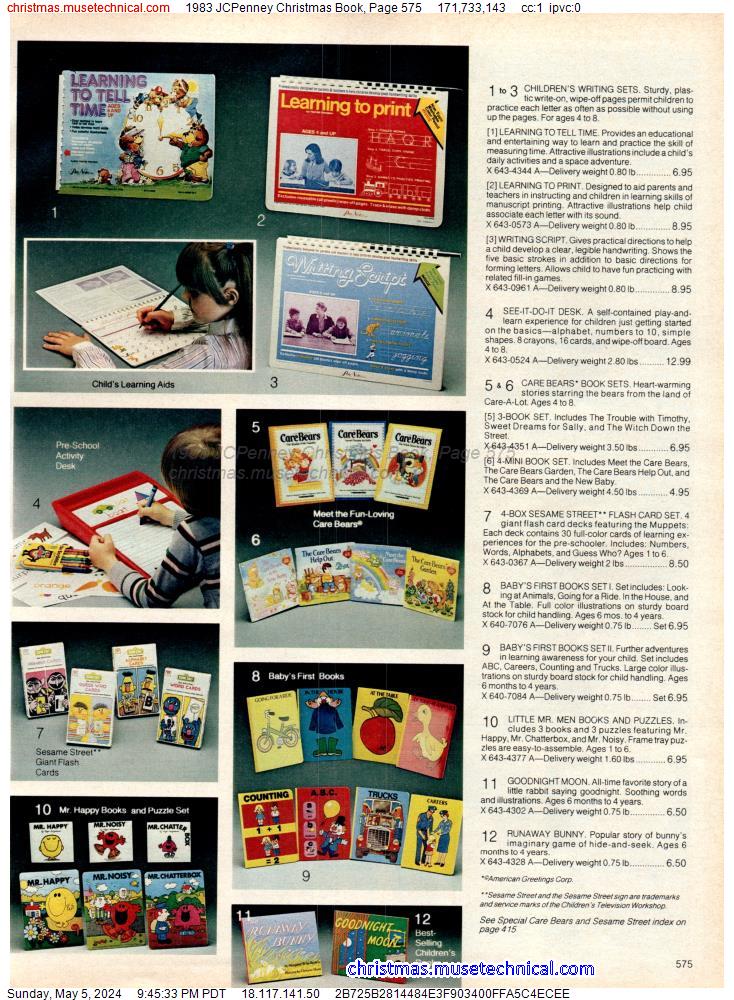 1983 JCPenney Christmas Book, Page 575