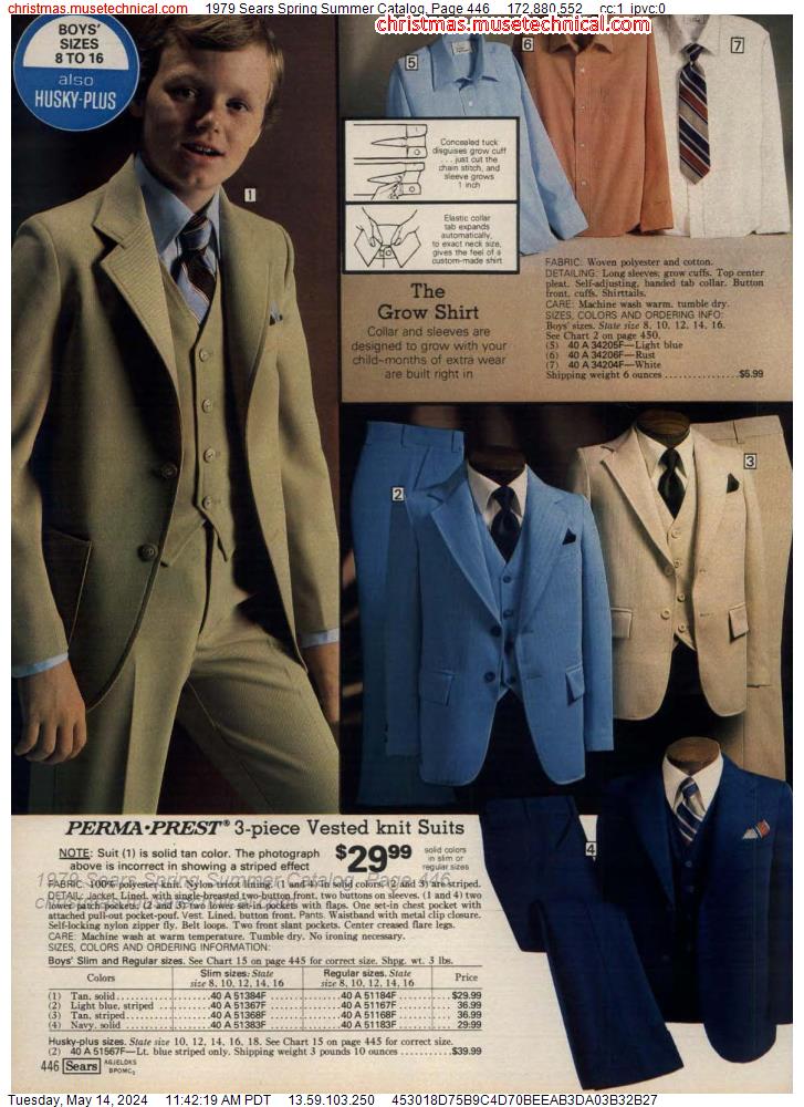 1979 Sears Spring Summer Catalog, Page 446