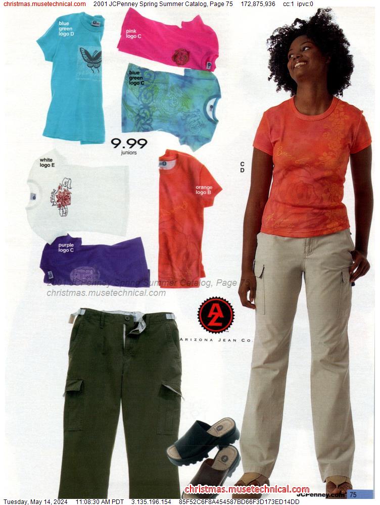 2001 JCPenney Spring Summer Catalog, Page 75