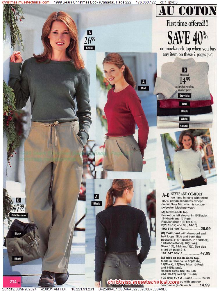 1999 Sears Christmas Book (Canada), Page 222