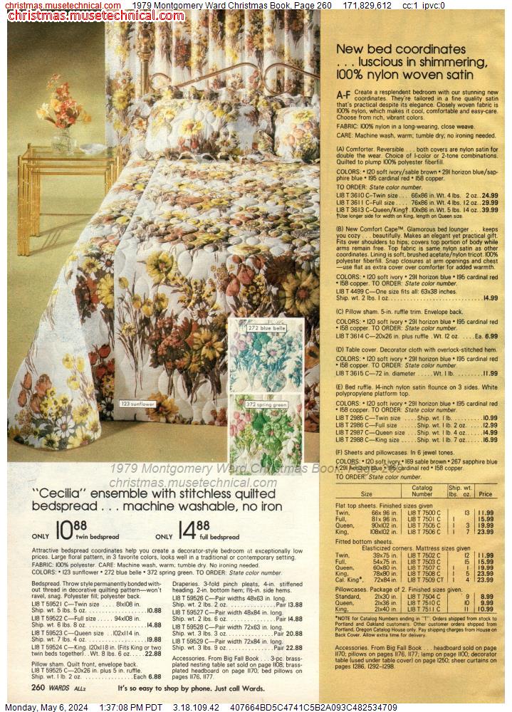 1979 Montgomery Ward Christmas Book, Page 260