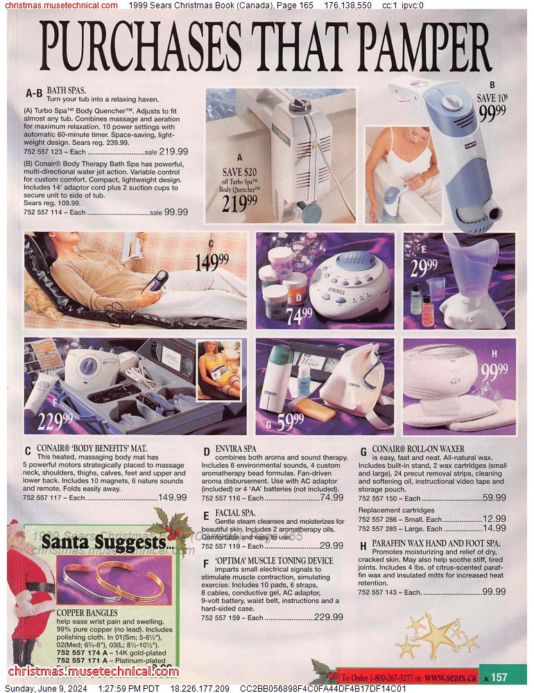 1999 Sears Christmas Book (Canada), Page 165