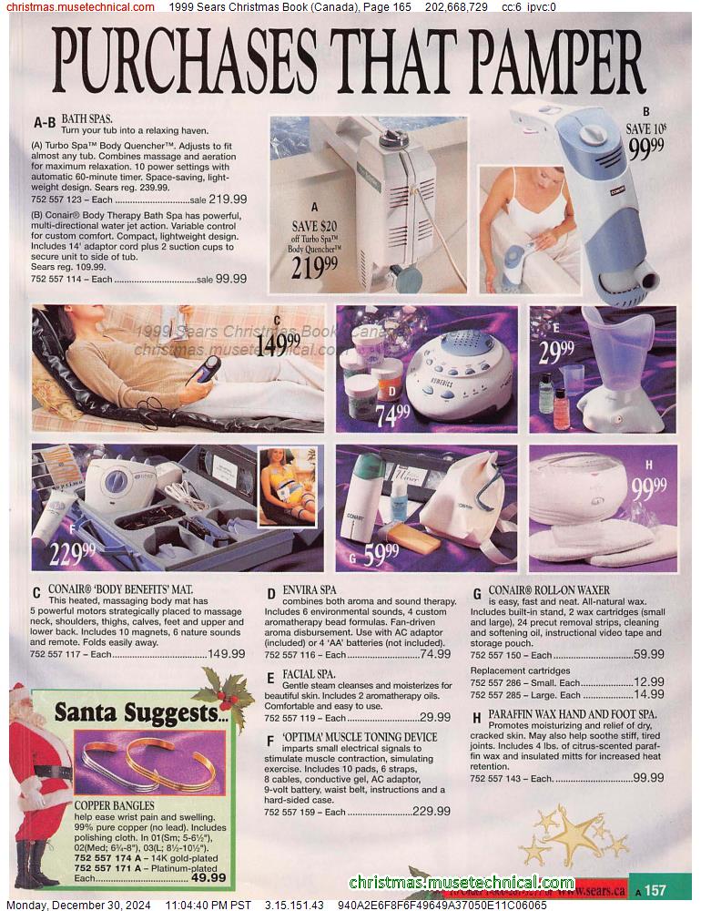 1999 Sears Christmas Book (Canada), Page 165