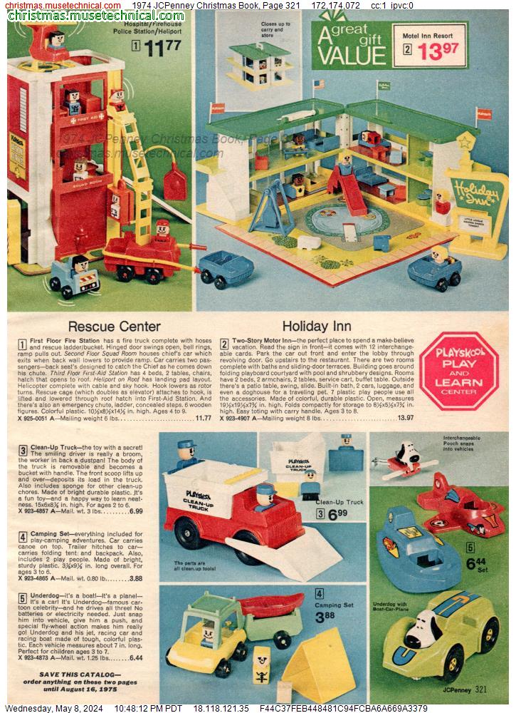 1974 JCPenney Christmas Book, Page 321