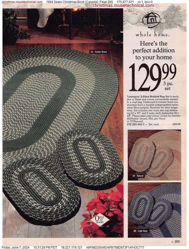 1994 Sears Christmas Book (Canada), Page 265