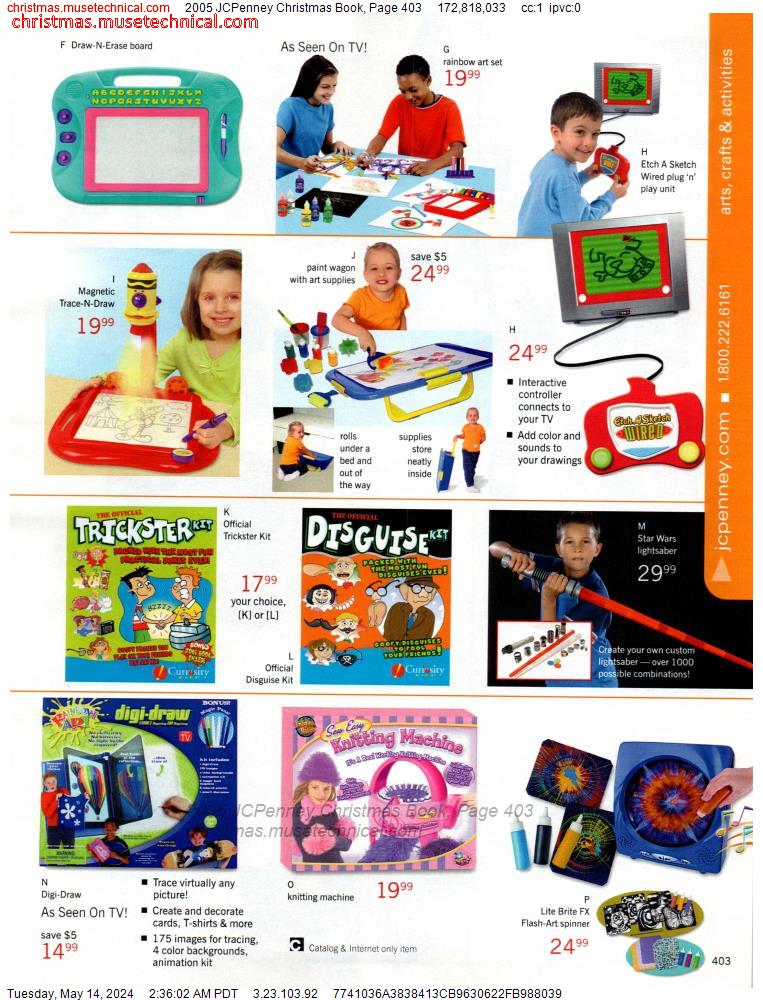 2005 JCPenney Christmas Book, Page 403