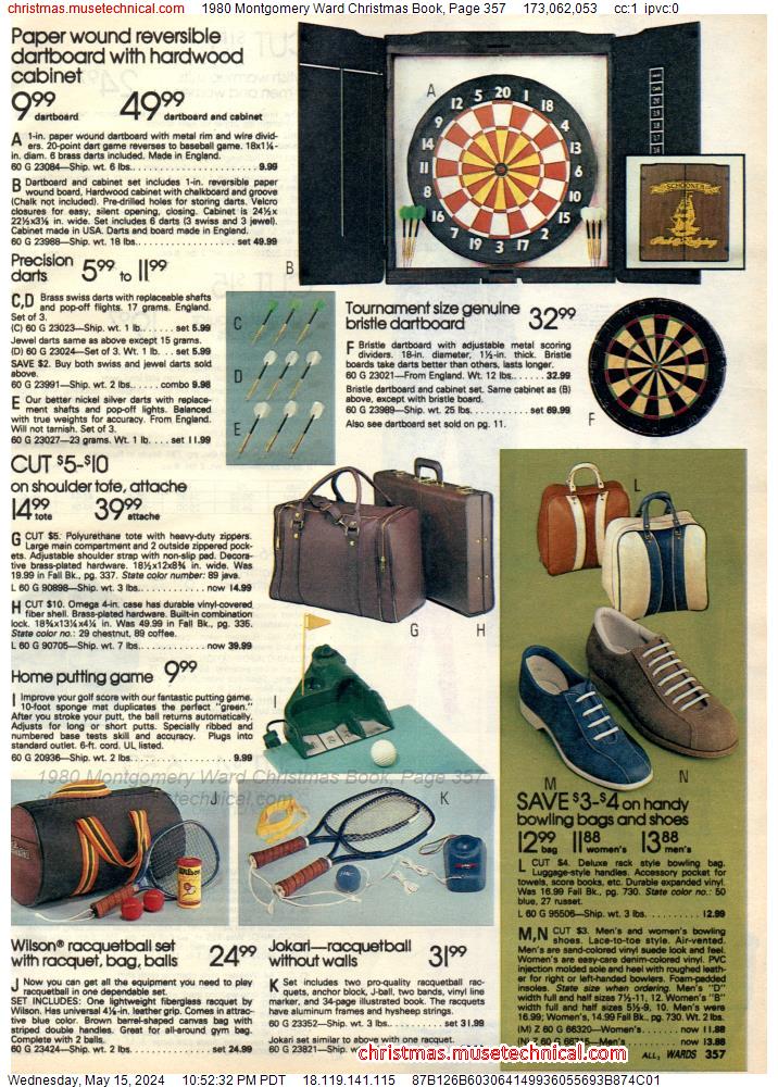 1980 Montgomery Ward Christmas Book, Page 357