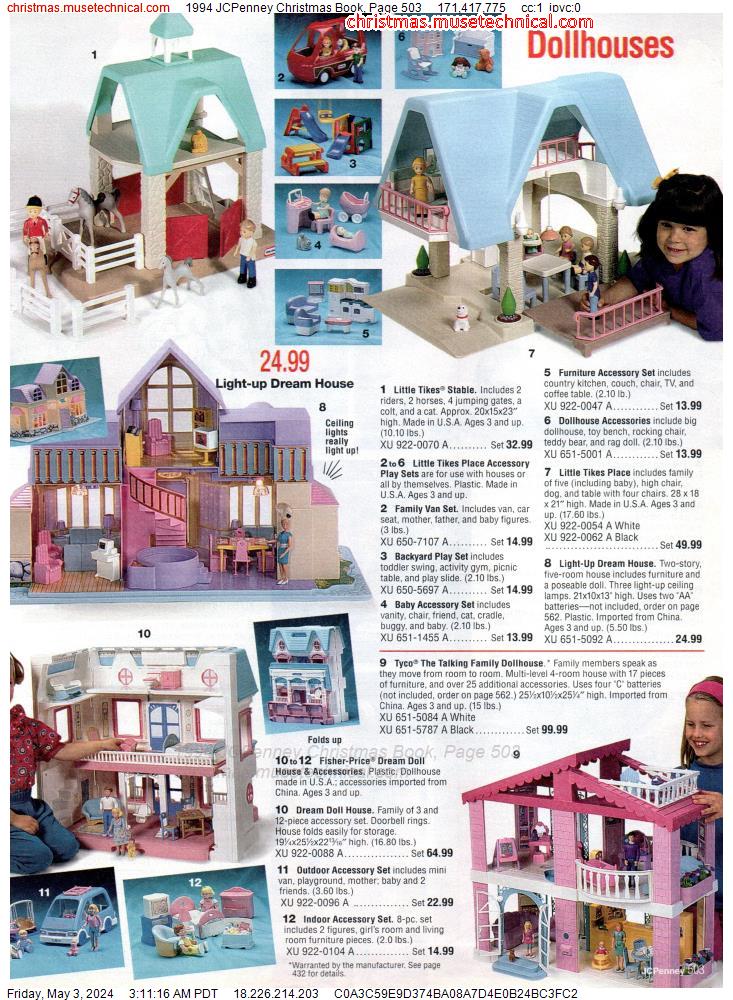 1994 JCPenney Christmas Book, Page 503