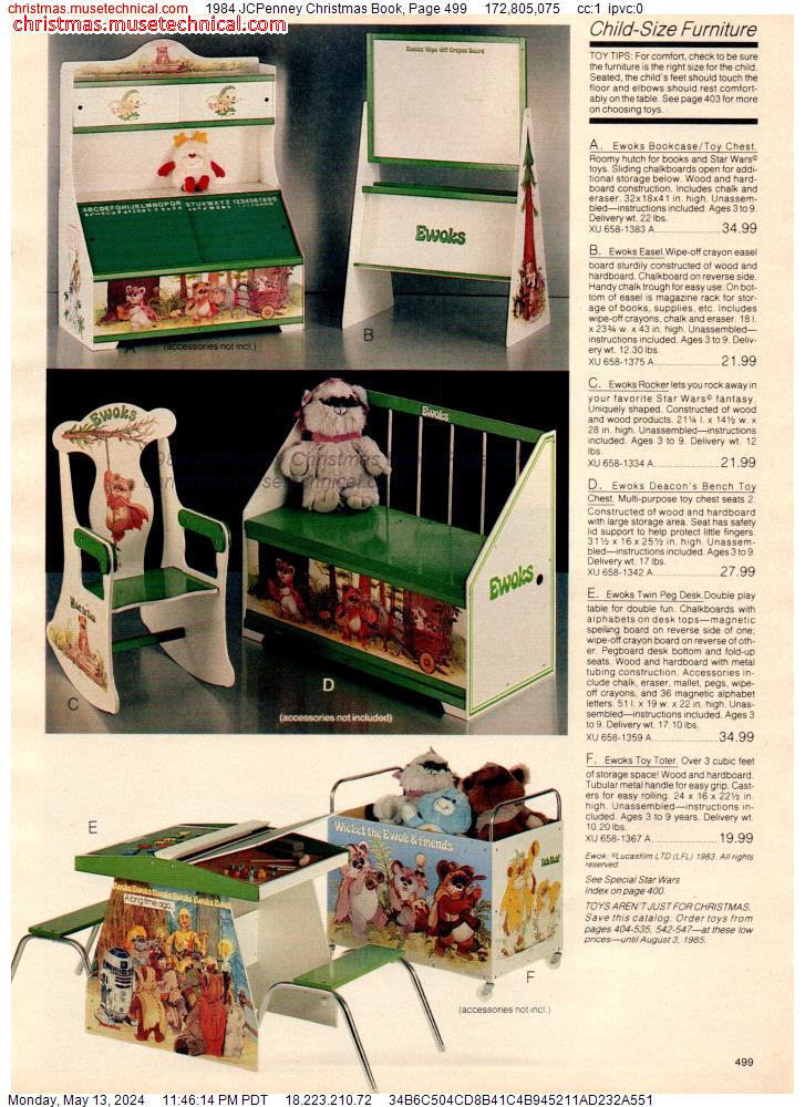 1984 JCPenney Christmas Book, Page 499