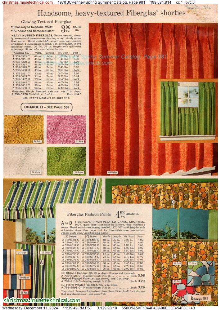 1970 JCPenney Spring Summer Catalog, Page 981