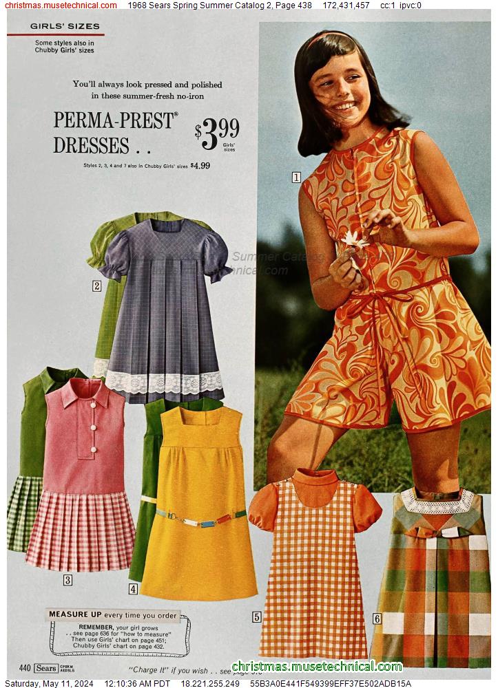 1968 Sears Spring Summer Catalog 2, Page 438