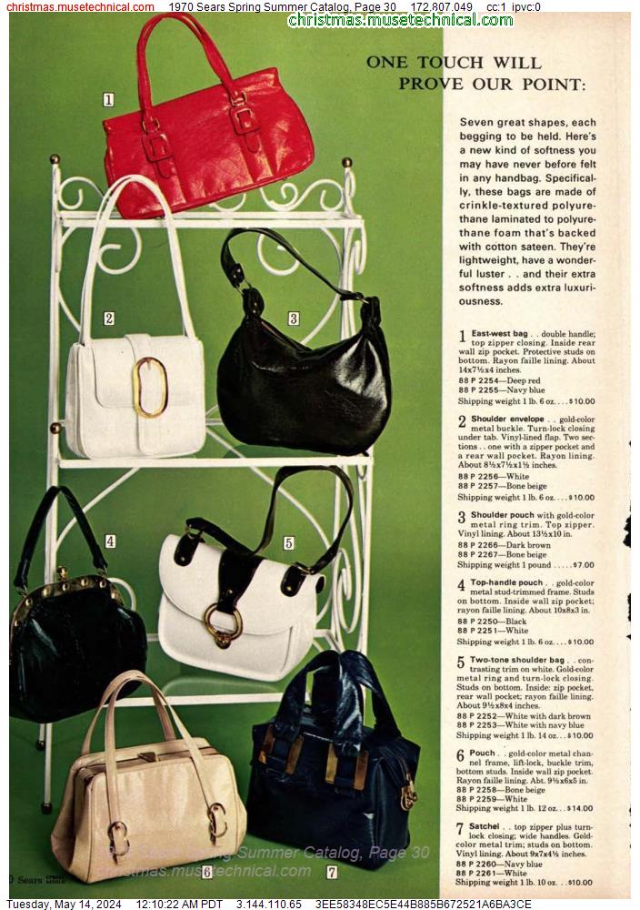1970 Sears Spring Summer Catalog, Page 30