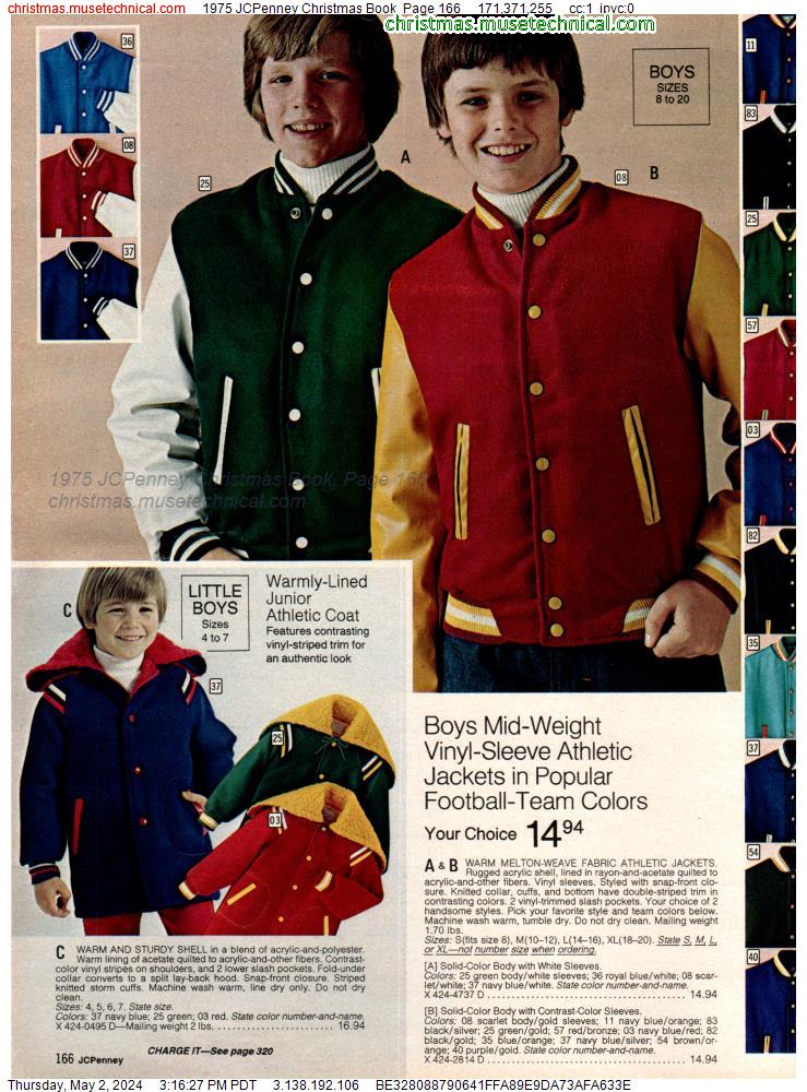 1975 JCPenney Christmas Book, Page 166