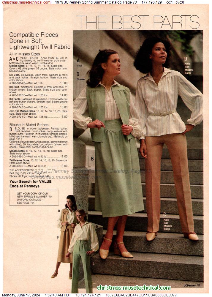 1979 JCPenney Spring Summer Catalog, Page 73