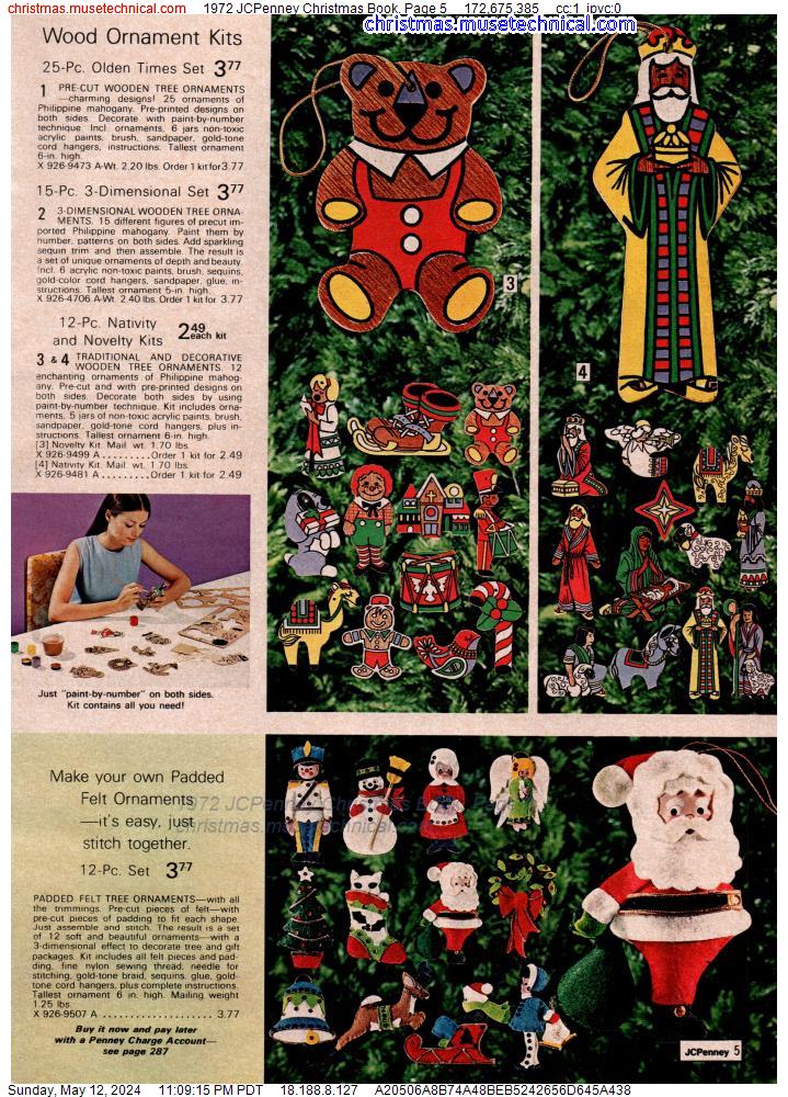 1972 JCPenney Christmas Book, Page 5