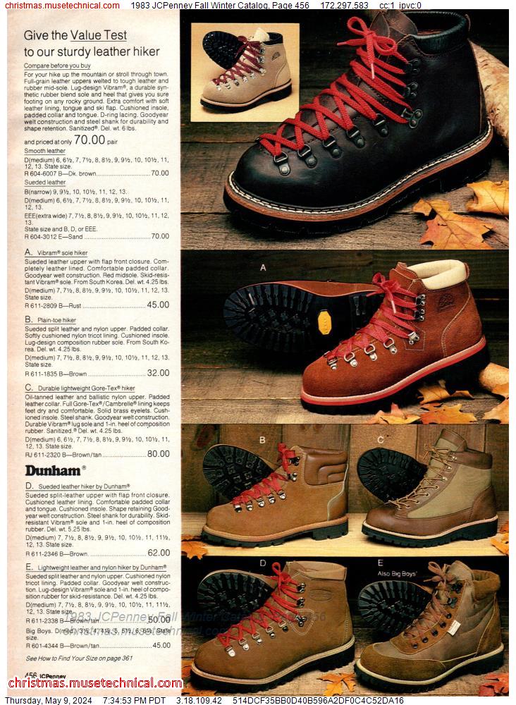 1983 JCPenney Fall Winter Catalog, Page 456
