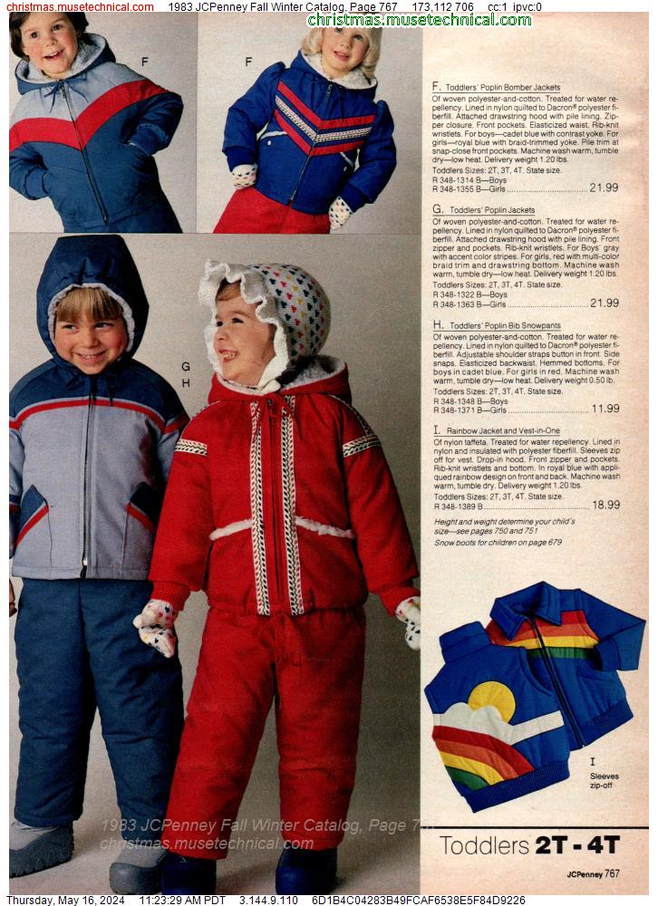 1983 JCPenney Fall Winter Catalog, Page 767