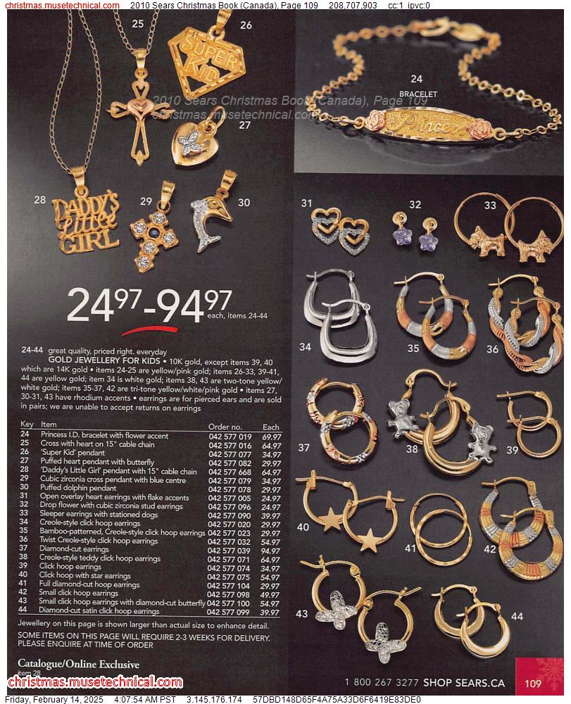 2010 Sears Christmas Book (Canada), Page 109