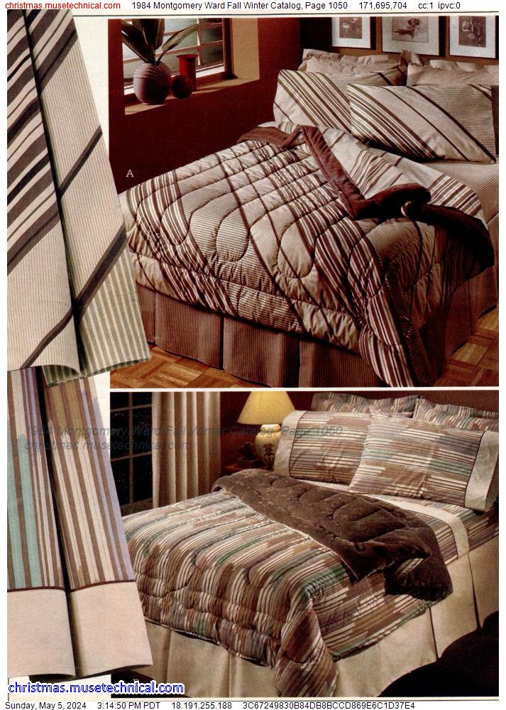 1984 Montgomery Ward Fall Winter Catalog, Page 1050