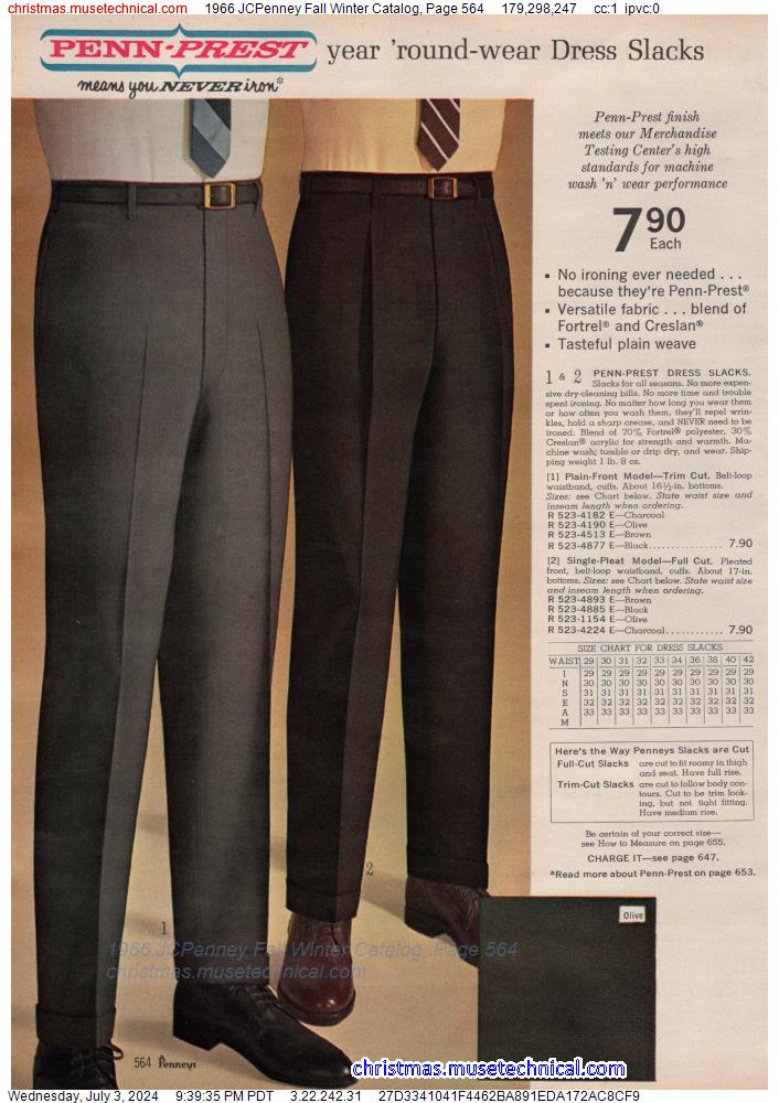 1966 JCPenney Fall Winter Catalog, Page 564
