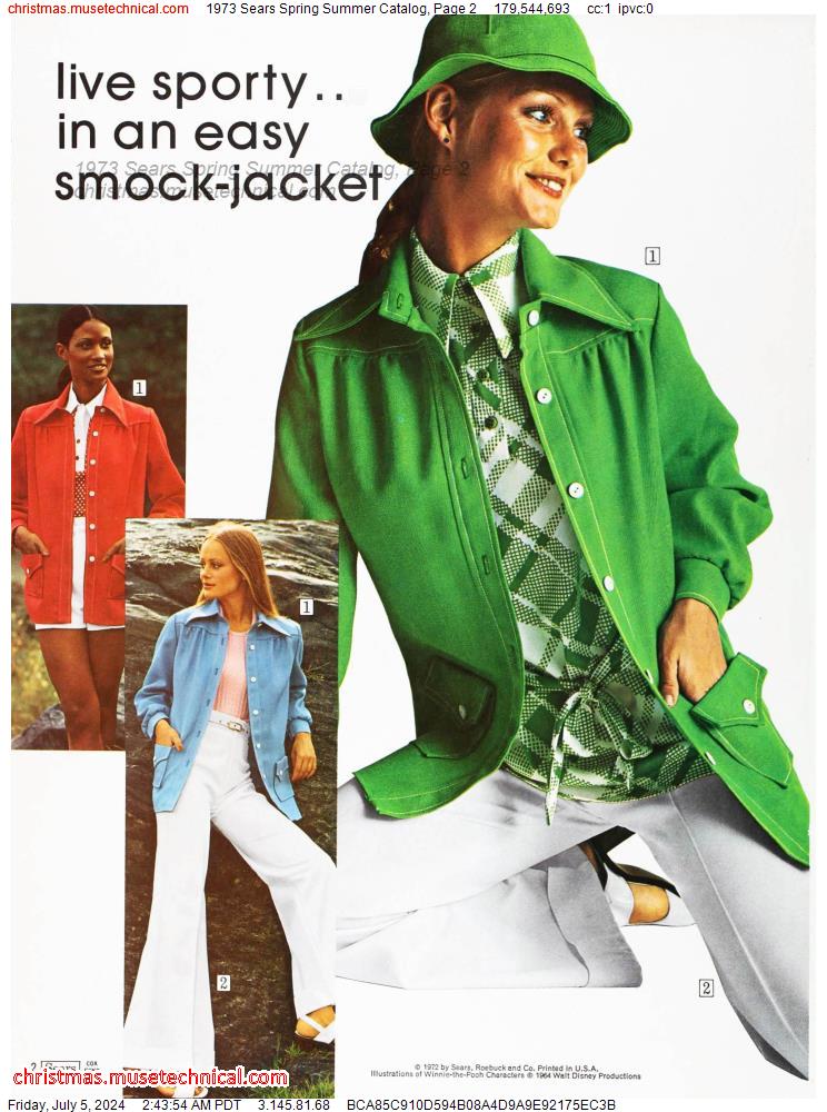 1973 Sears Spring Summer Catalog, Page 2