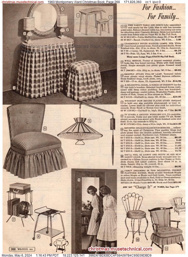 1960 Montgomery Ward Christmas Book, Page 268