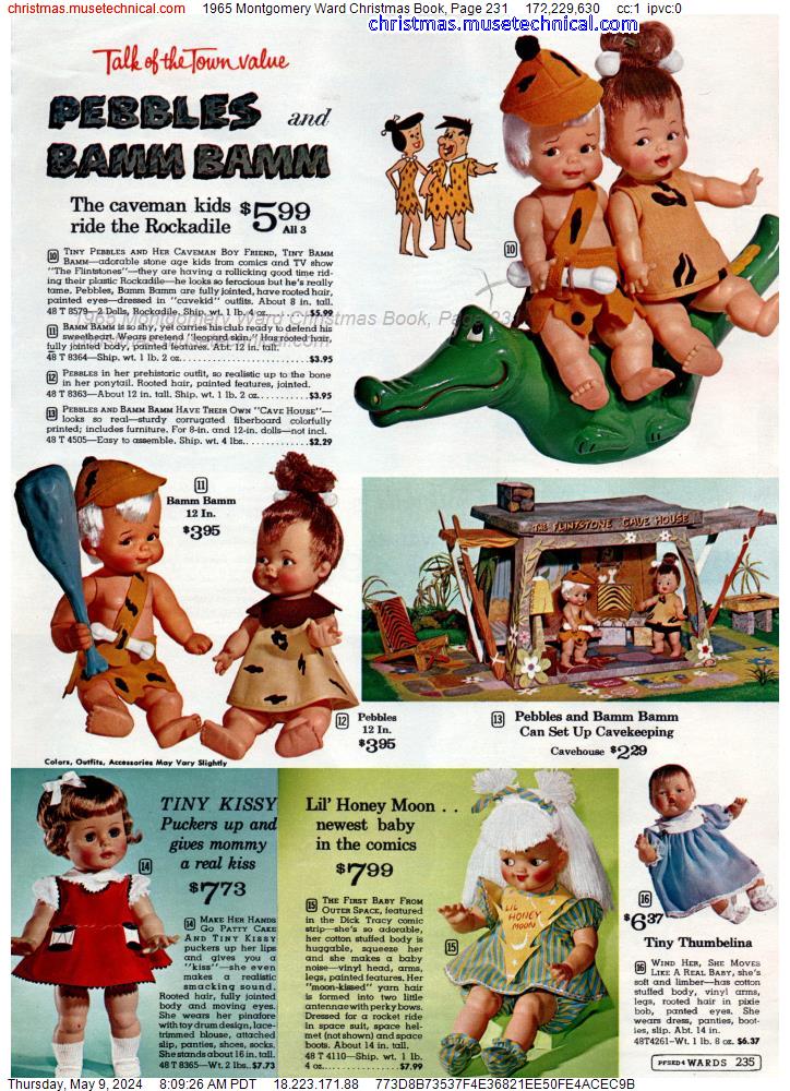 1965 Montgomery Ward Christmas Book, Page 231