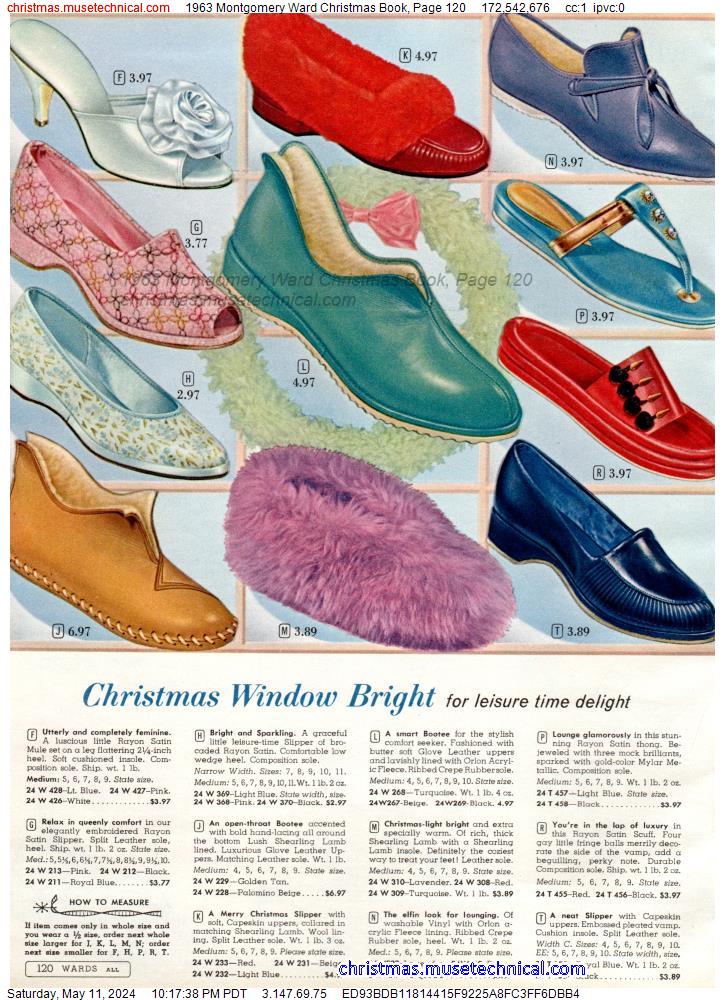 1963 Montgomery Ward Christmas Book, Page 120