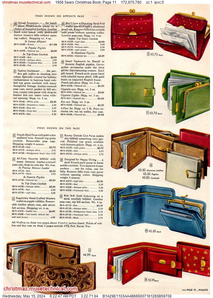 1956 Sears Christmas Book, Page 11