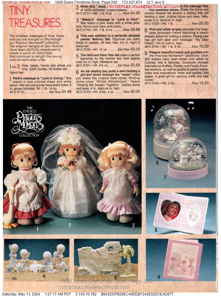 1989 Sears Christmas Book, Page 290