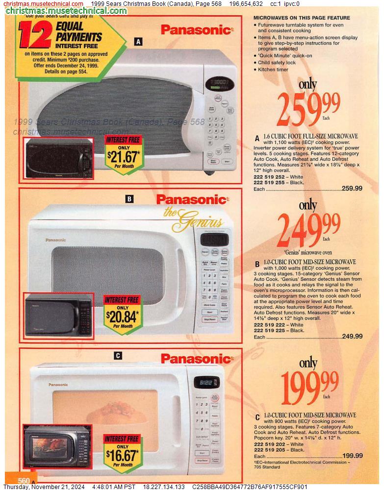 1999 Sears Christmas Book (Canada), Page 568