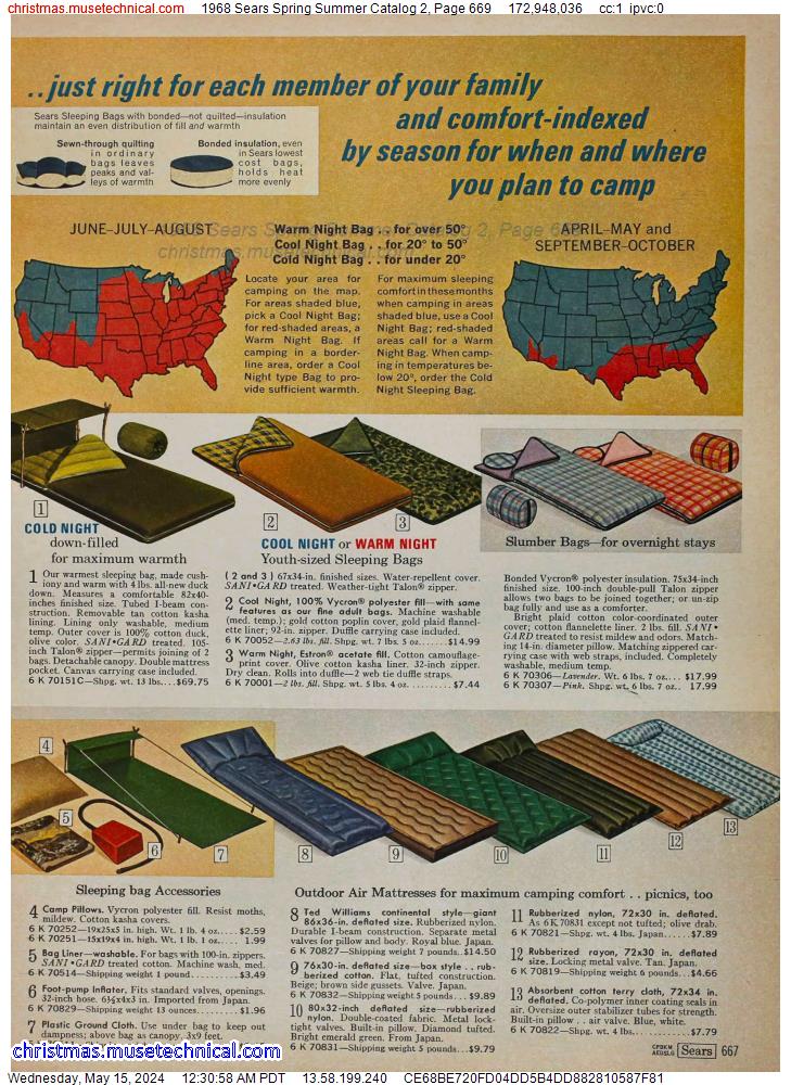 1968 Sears Spring Summer Catalog 2, Page 669