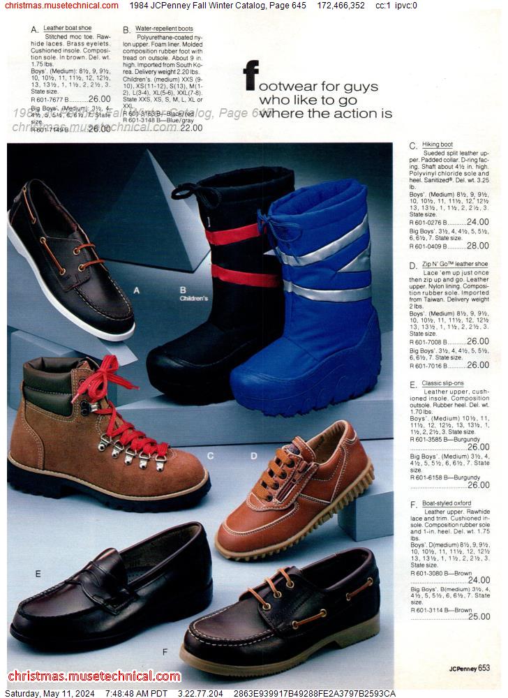 1984 JCPenney Fall Winter Catalog, Page 645
