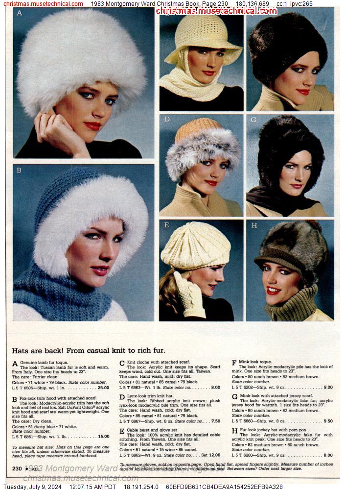 1983 Montgomery Ward Christmas Book, Page 230