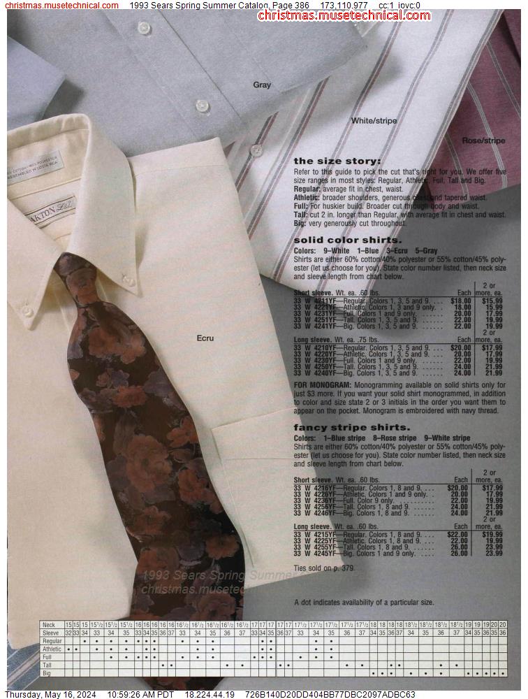 1993 Sears Spring Summer Catalog, Page 386