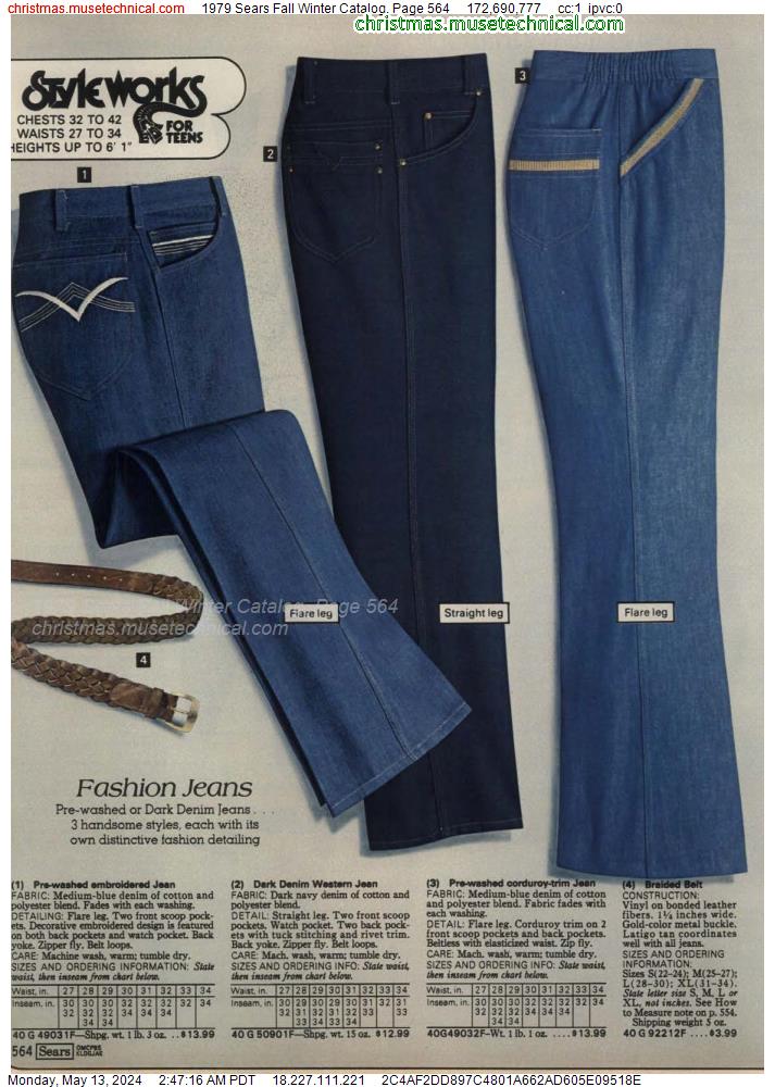 1979 Sears Fall Winter Catalog, Page 564