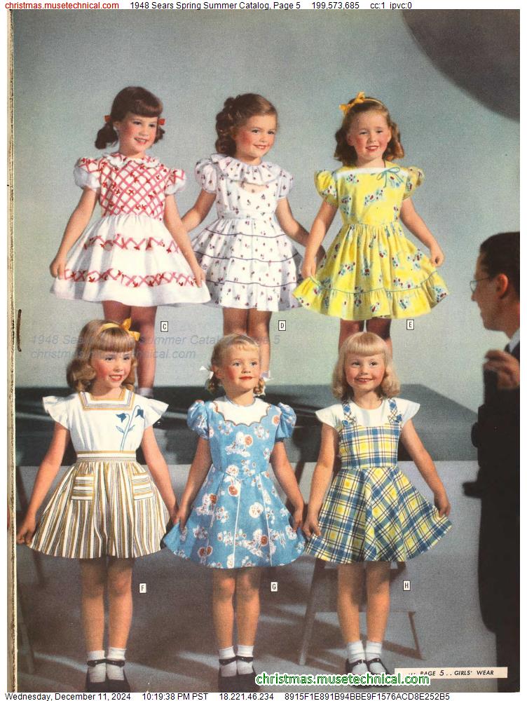 1948 Sears Spring Summer Catalog, Page 5