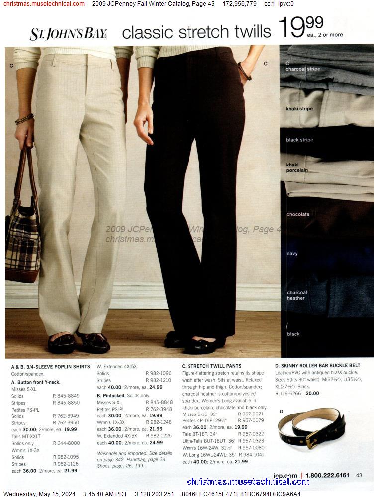 2009 JCPenney Fall Winter Catalog, Page 43