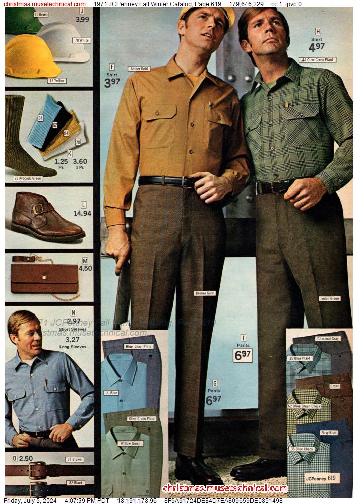 1971 JCPenney Fall Winter Catalog, Page 619
