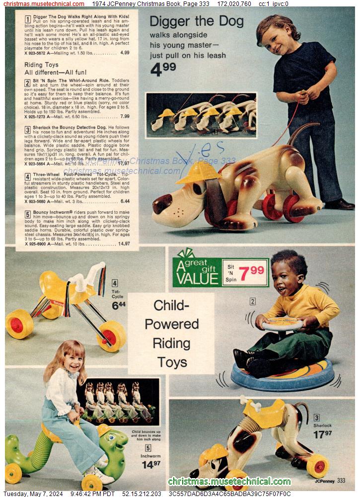 1974 JCPenney Christmas Book, Page 333