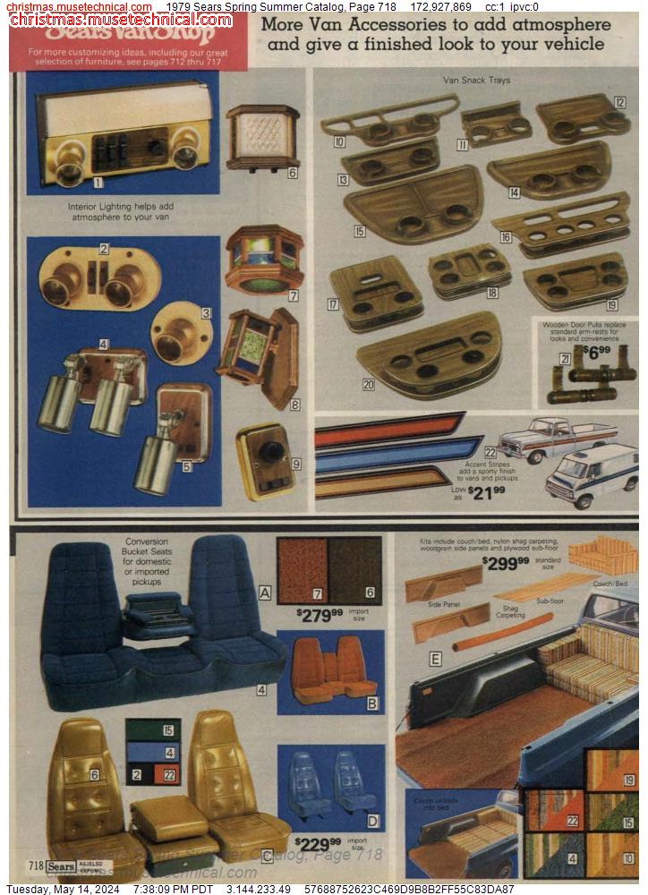 1979 Sears Spring Summer Catalog, Page 718