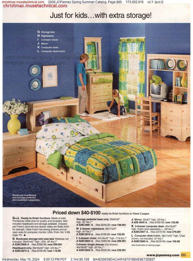 2000 JCPenney Spring Summer Catalog, Page 885