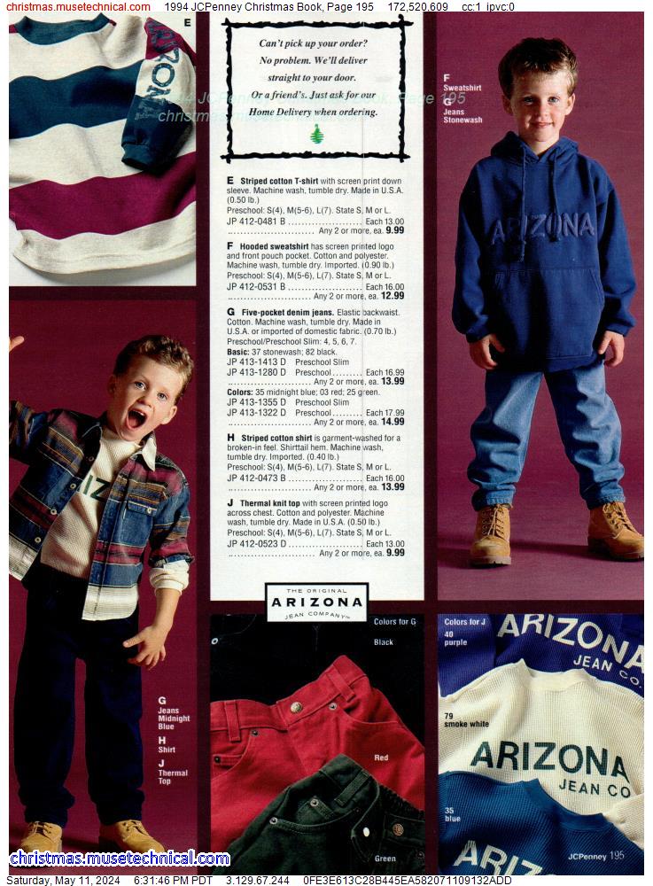 1994 JCPenney Christmas Book, Page 195